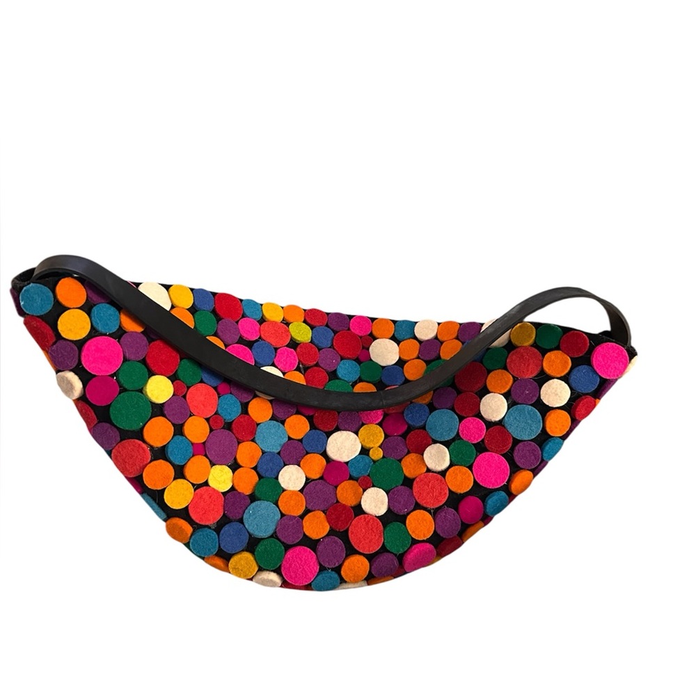 Handcrafted Peruvian Artisan Felt Handbag